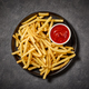 plate of french fries - PhotoDune Item for Sale