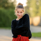 Beautiful teenager girl in red skirt - PhotoDune Item for Sale