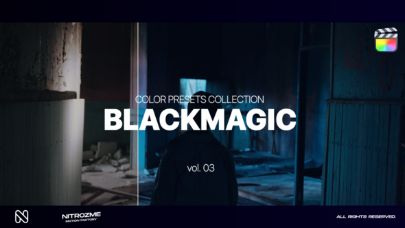 Blackmagic LUT Collection Vol. 03 for Final Cut Pro X
