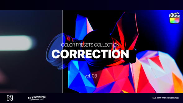 Correction LUT Collection Vol. 03 for Final Cut Pro X
