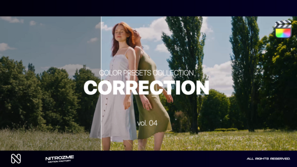 Correction LUT Collection Vol. 04 for Final Cut Pro X
