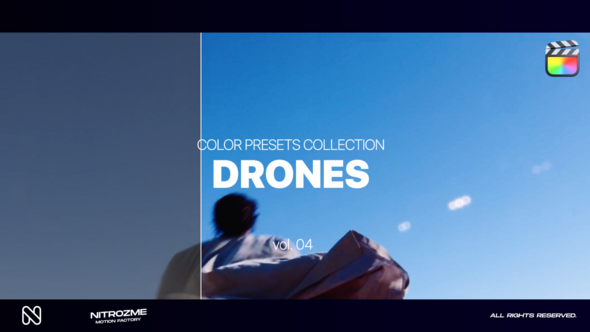 Drones LUT Collection Vol. 04 for Final Cut Pro X