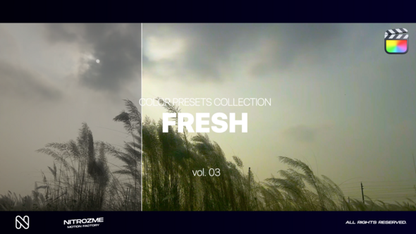 Fresh LUT Collection Vol. 03 for Final Cut Pro X