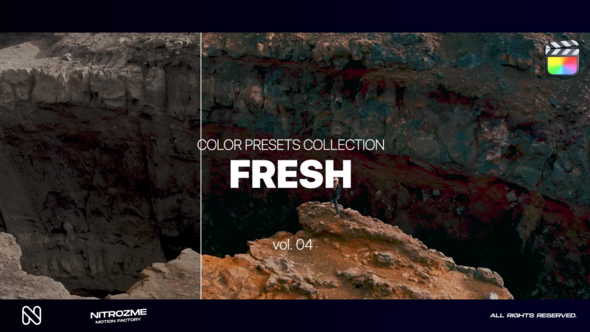 Fresh LUT Collection Vol. 04 for Final Cut Pro X