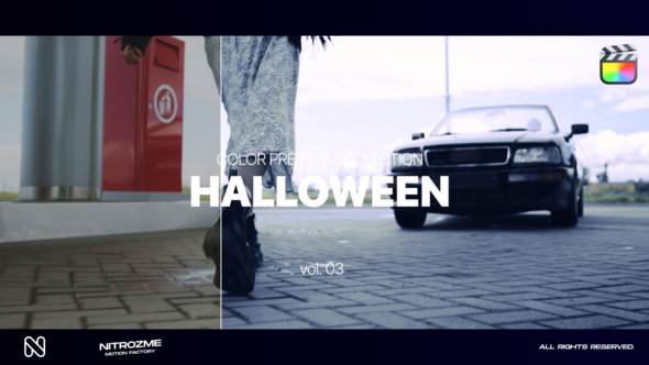 Halloween LUT Collection Vol. 03 for Final Cut Pro X