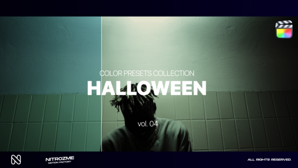 Halloween LUT Collection Vol. 04 for Final Cut Pro X