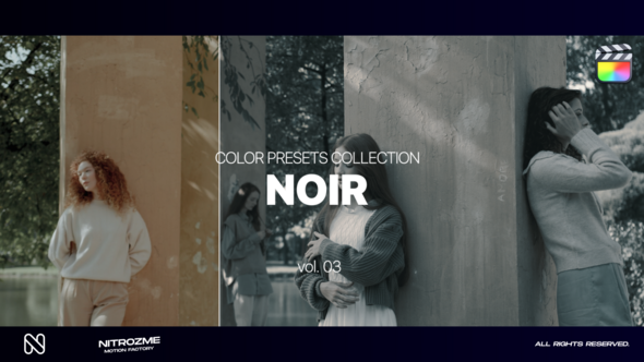 Noir LUT Collection Vol. 03 for Final Cut Pro X