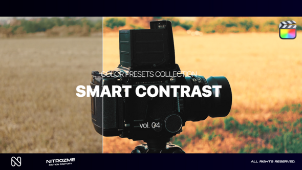 Smart Contrast LUT Collection Vol. 04 for Final Cut Pro X