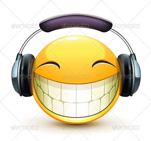 Musical Emoticon - Characters Vectors