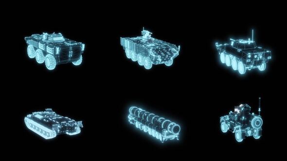 Military Elements HUD Pack v3 Elements template preview