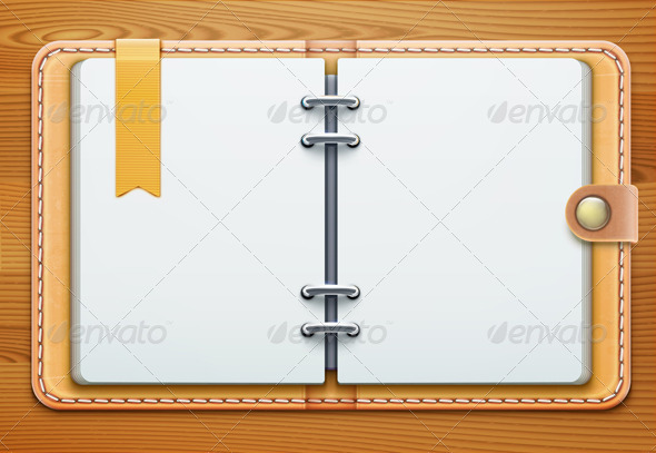 Personal Organizer - Objects Vectors