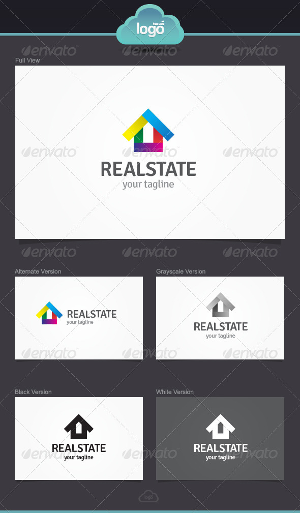 Real State Logo Template - Symbols Logo Templates
