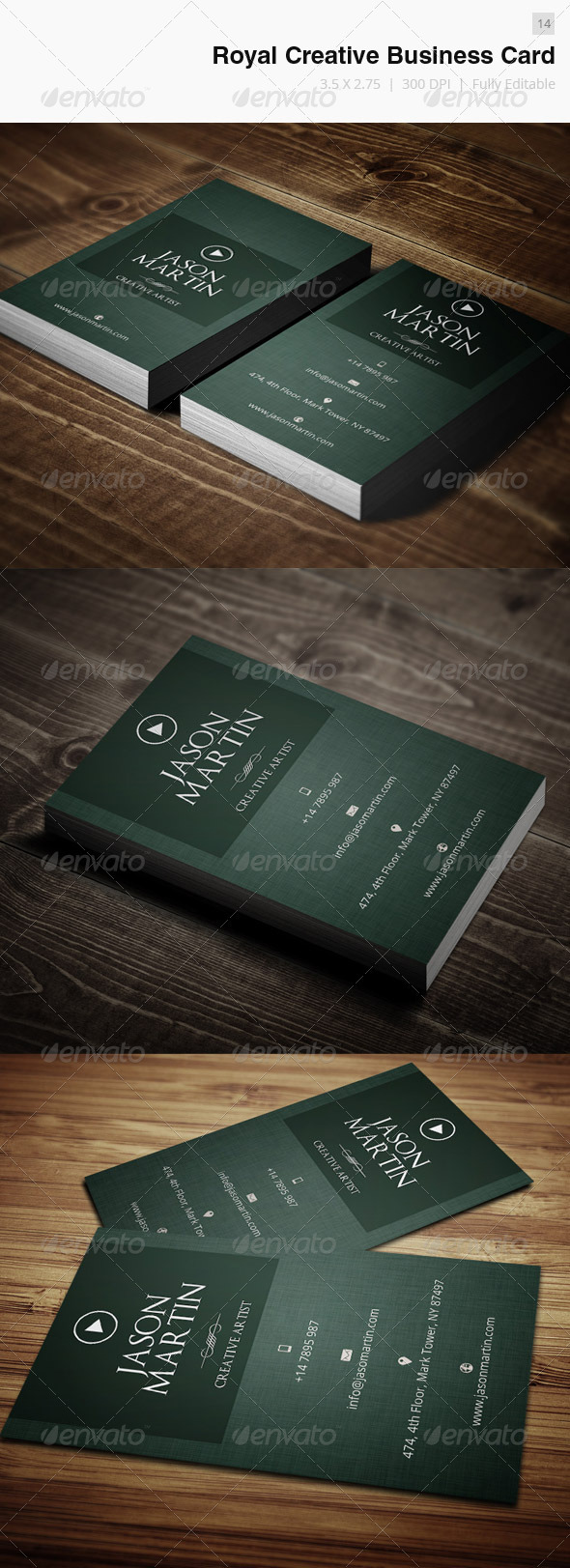 Royal Creative Business Card - 14 - Creative Business Cards