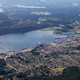 Port Alberni on Vancouver Island, British Columbia, Canada. Aerial view. Sunny summer day. - PhotoDune Item for Sale
