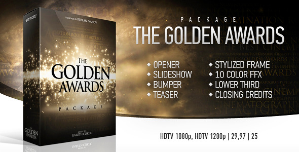 The Golden Awards - VideoHive 3719926