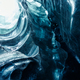 Majestic blue ice formations inside cave - PhotoDune Item for Sale