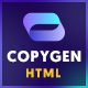 CopyGen - AI Writer & Copywriting Landing Page HTML Template