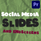 Social Media Slides and Endscreens for Premiere Pro - VideoHive Item for Sale