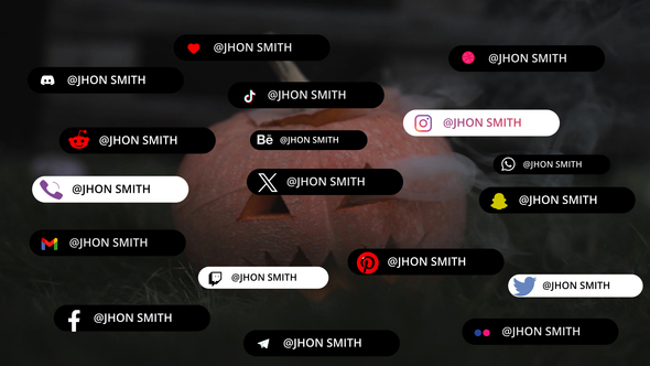 Videohive Halloween Lower thirds broadcast-packages template preview