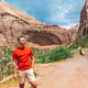  Man with View from in zion national park - PhotoDune Item for Sale