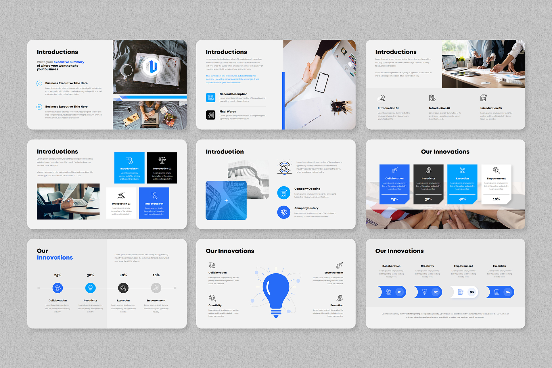 Multipurpose Business-Deck PowerPoint Presentation Template ...