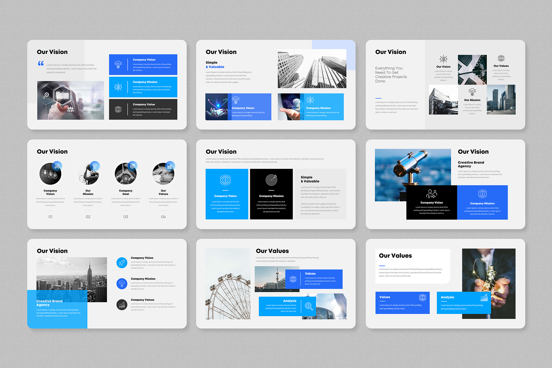 Multipurpose Business-Deck PowerPoint Presentation Template ...