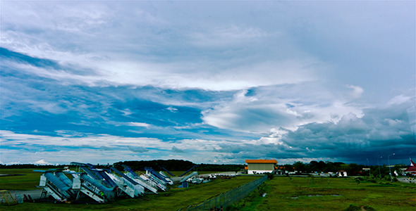 Padang Airport Time Lapse - 3K Resolution alt