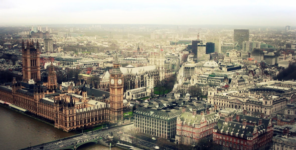 London View From Above By Manmanstudio Videohive