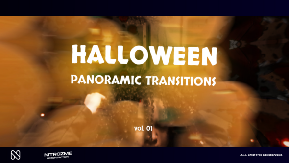 Halloween Panoramic Transitions Vol. 01
