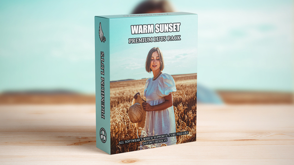 Warm Cinematic Summer Look Color LUTs Pack