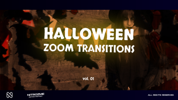 Halloween Zoom Transitions Vol. 01