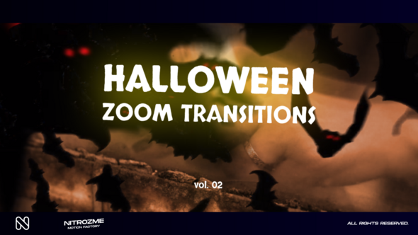 Halloween Zoom Transitions Vol. 02