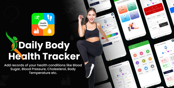 Personal Health Tracker - Daily Body Health tracker - Admob - Android App