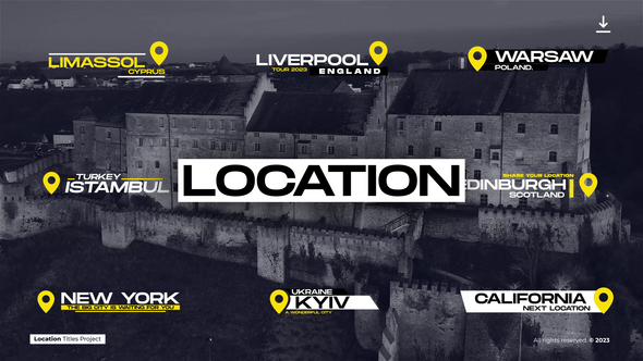 Location Titles \ FCPX