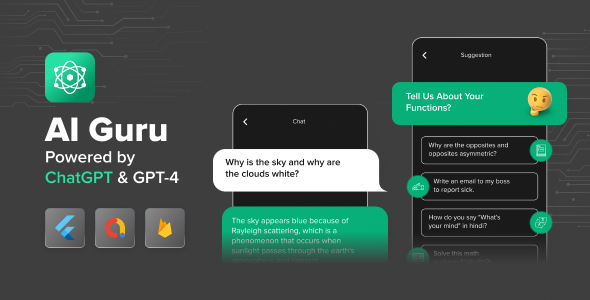 AI Guru - Built on ChatGPT for Android and iOS App