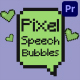Pixel Speech Bubbles for Premiere Pro - VideoHive Item for Sale