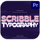 Scribble Typography for Premiere Pro - VideoHive Item for Sale