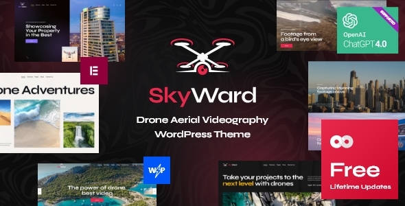 Skyward – Drone Aerial Videography WordPress Theme