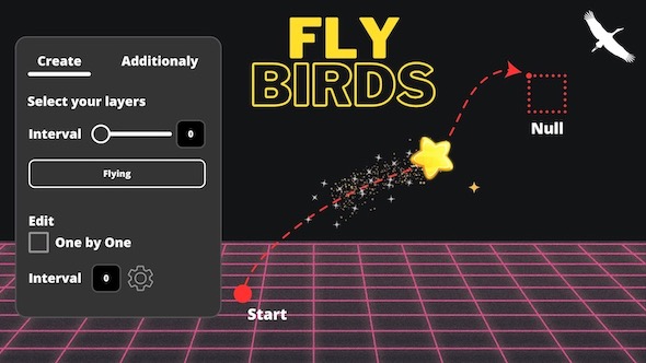 Fly Birds | Flight of Items to Null