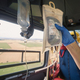 Doctor holding transfusion set with blood on board helicopter of emergency medical service - PhotoDune Item for Sale