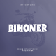 Bihoner - Artdeco Typeface