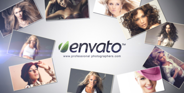 Photographers Logo Intro - VideoHive 3920807
