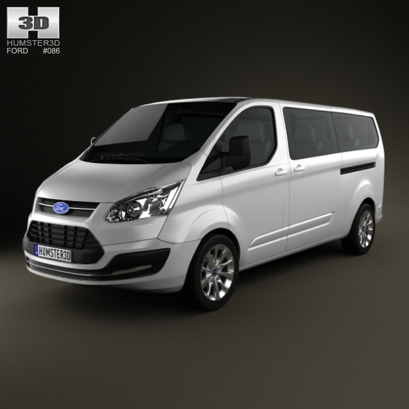 Ford Tourneo Custom LWB 2013 - 3DOcean Item for Sale