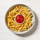 french fries with tomato ketchup - PhotoDune Item for Sale