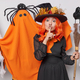 People and holiday celebration concept. Indoor shot of young European female in Halloween party - PhotoDune Item for Sale