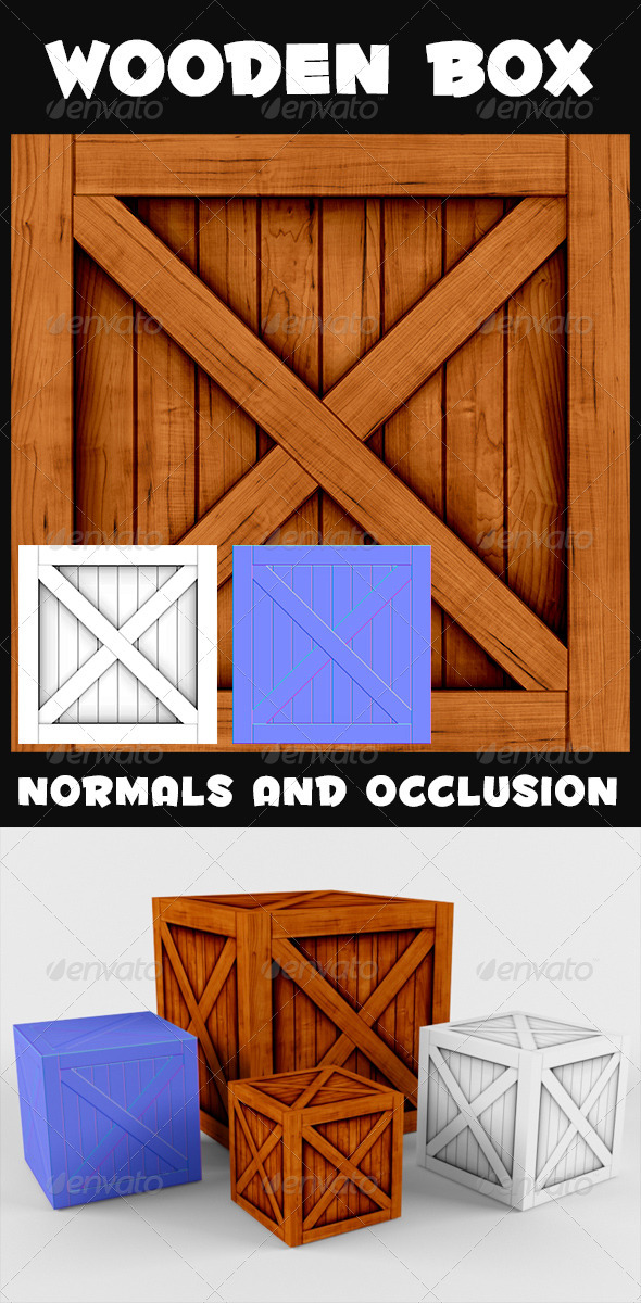 Wooden Box Textures - Wood Textures
