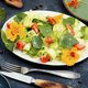 Tasty veggie salad with nasturtium - PhotoDune Item for Sale