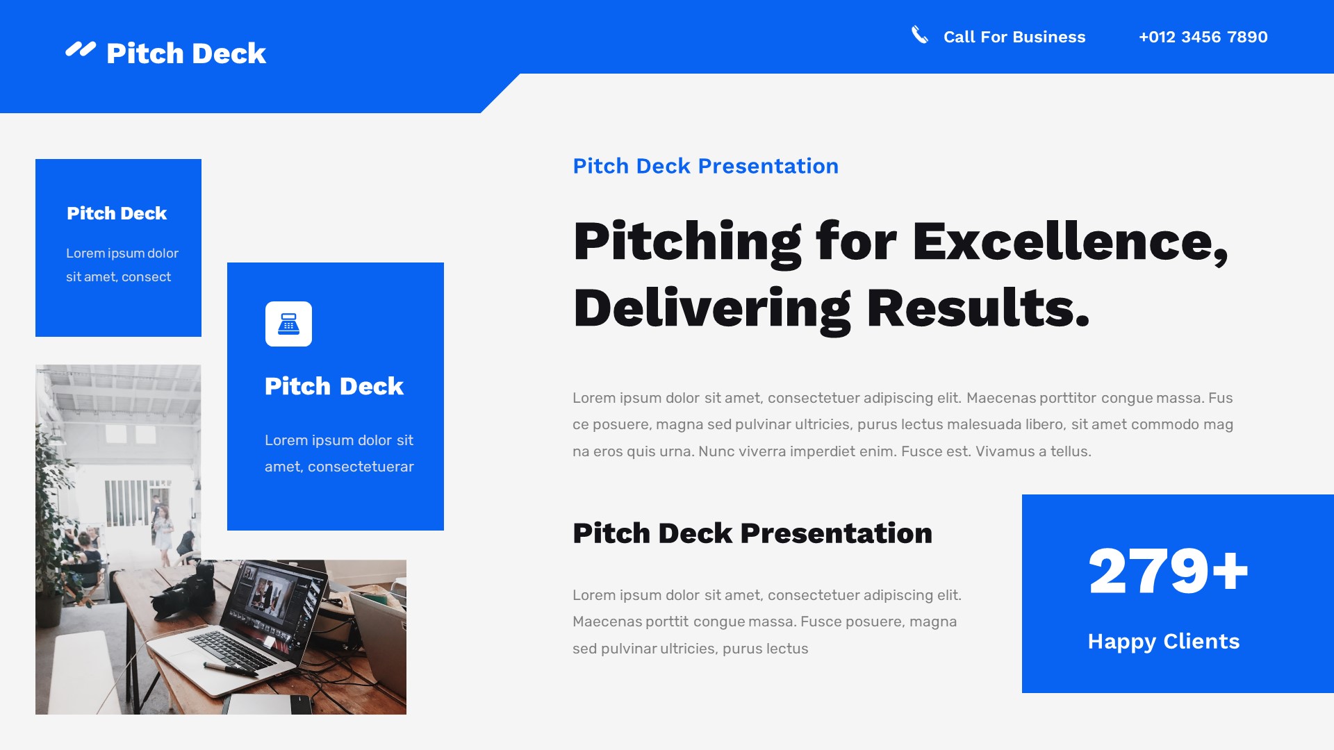 Pitch Deck Powerpoint Template, Presentation Templates | GraphicRiver