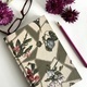 Notebook and pencil with purple flowers and eyeglasses  - PhotoDune Item for Sale