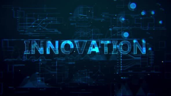 Innovation Digital Data Text  Hd 